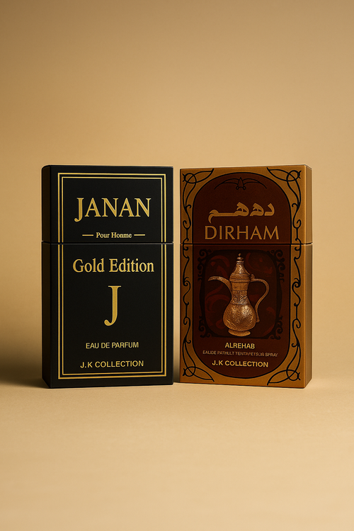 Janan & Dirham Original perfumes with 36 hours of refreshment